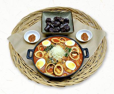 오징어 치즈떡볶이 & 찰순대 이미지